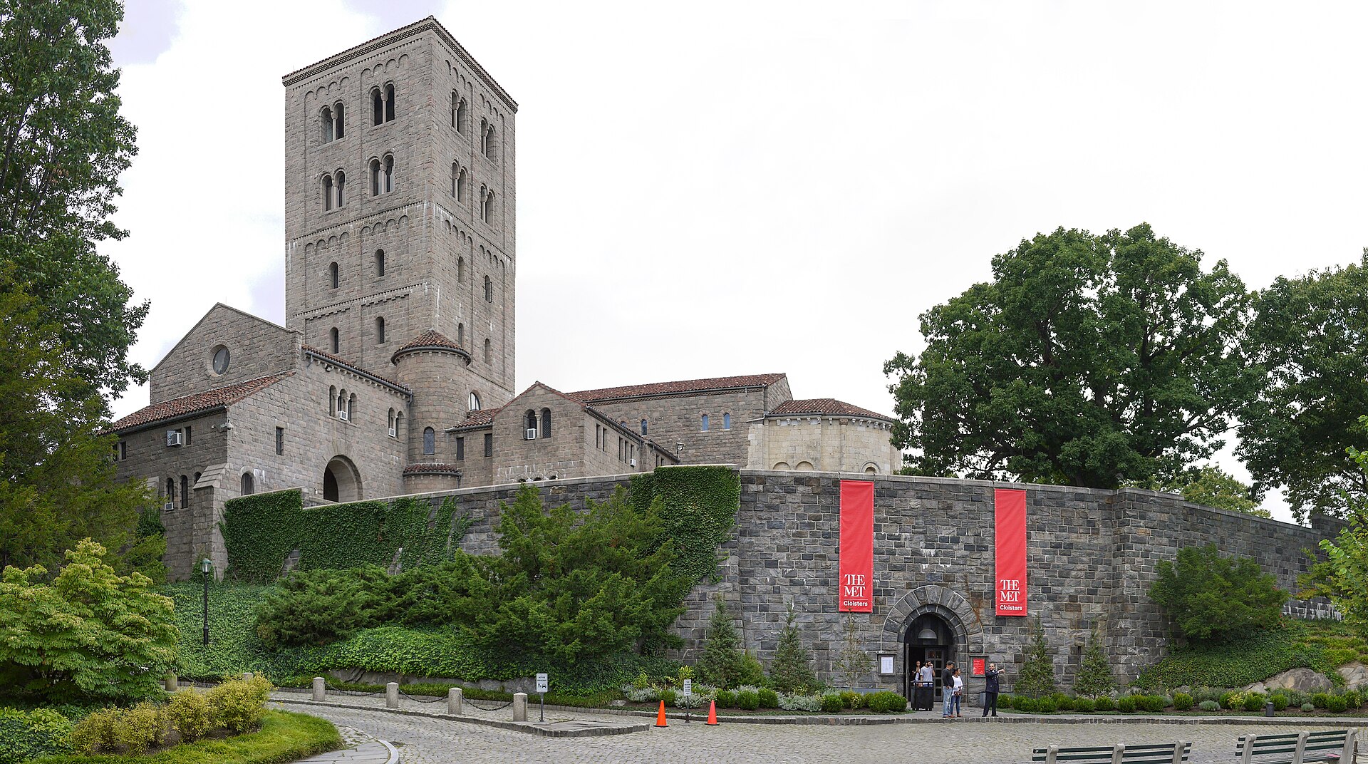The Met Cloisters in Fort Tryon Park, New York